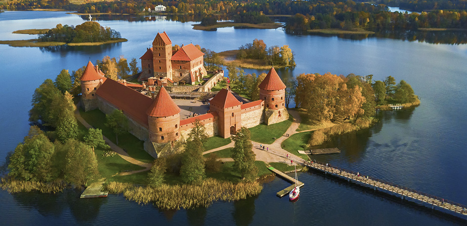 Lituanie château de Trakaï