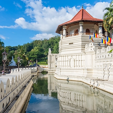 Le temple de la dent à Kandy