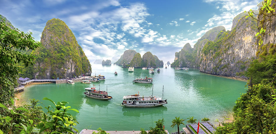 La Baie d'Halong au Vietnam