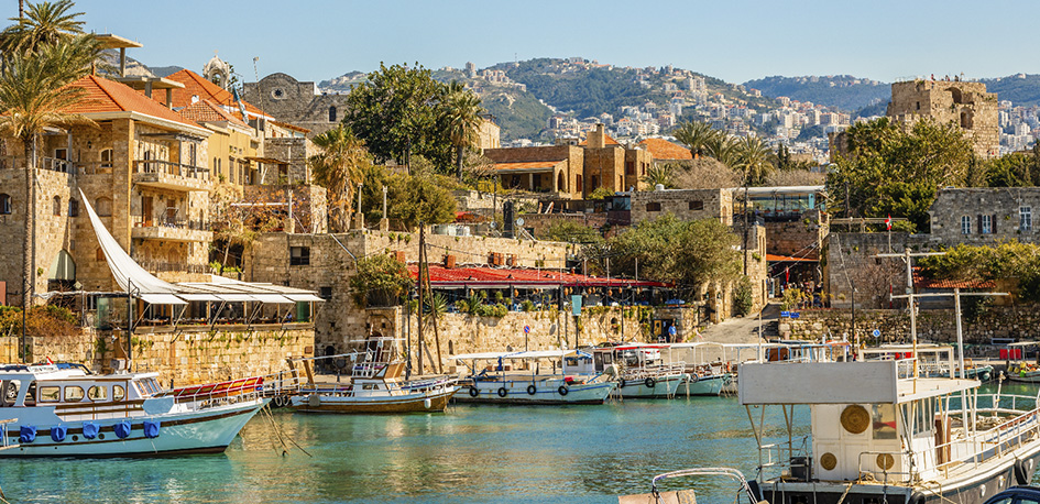 Port de Byblos au Liban