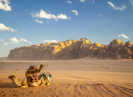 Jordanie désert de Wadi Rum