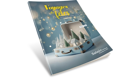 Couverture de la brochure Voyages de Fêtes 2024-2025