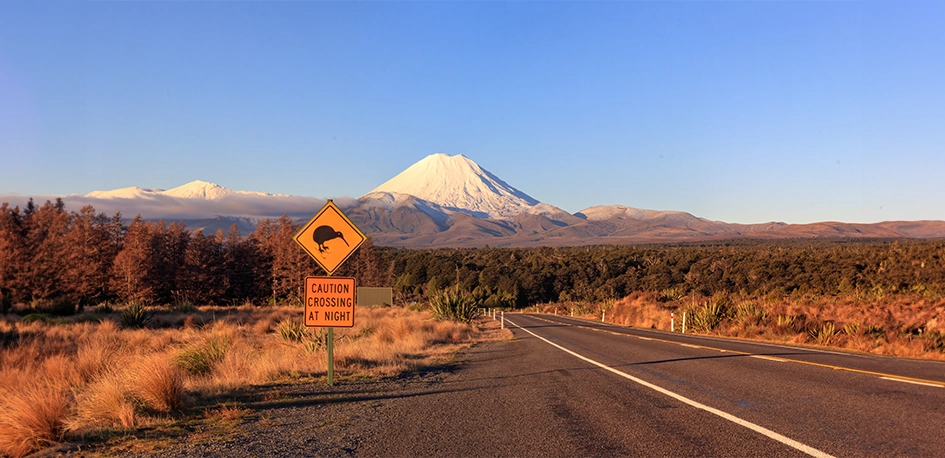 Parc national de Tongariro en Nouvelle-Zélande