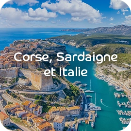 Corse, Sardaigne et Italie