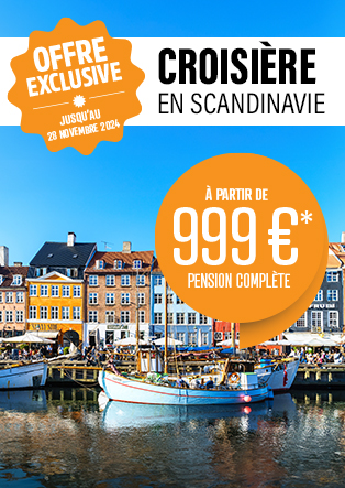 Croisière en Scandinavie à partir de 999€ par personne