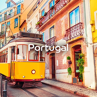 Un tramway à Lisbonne, Portugal