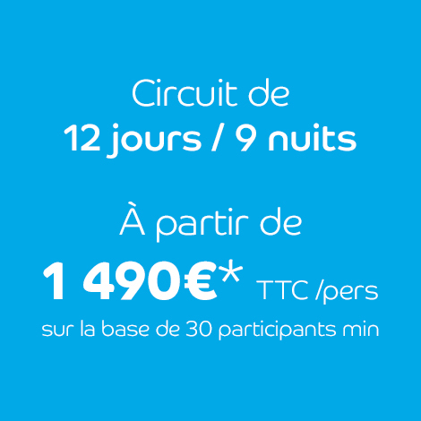 Circuit en Thaïlande en groupe - Tarif