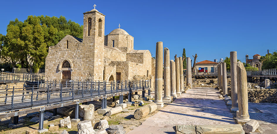 Chypre site archéologique de Kato Paphos
