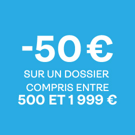 -50€ pour l'offre flash
