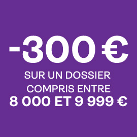 -300€ pour l'offre flash