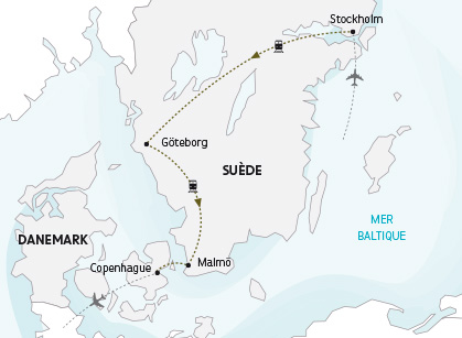 Perles Suédoises - Carte