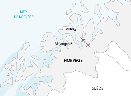 Ambiance Boréale au Malangen Resort - Carte