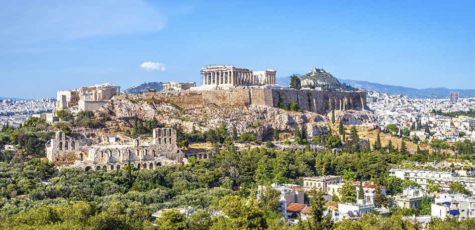 Grèce acropole d'Athènes