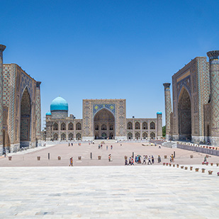 Place de Registan à Samarcande - Ouzbékisthan