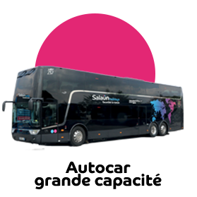 Autocar grande capacité