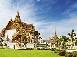 Palais Royal de Bangkok en Thaïlande