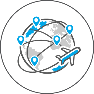 Réseau mondial exceptionnel