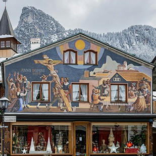 Oberammergau et les paysages alpins bavarois