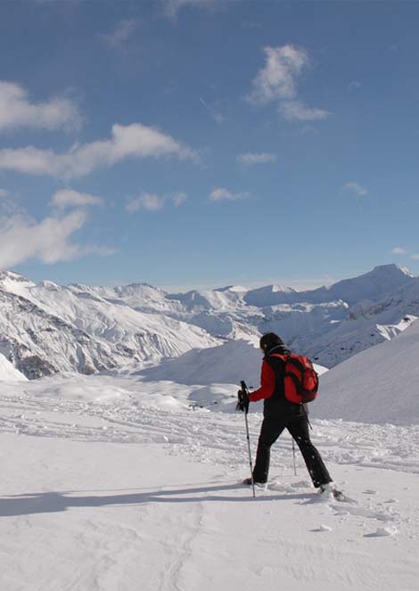 Station de ski des Orcières dans les Hautes-Alpes