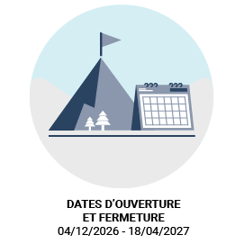 Dates d'ouverture de Courchevel