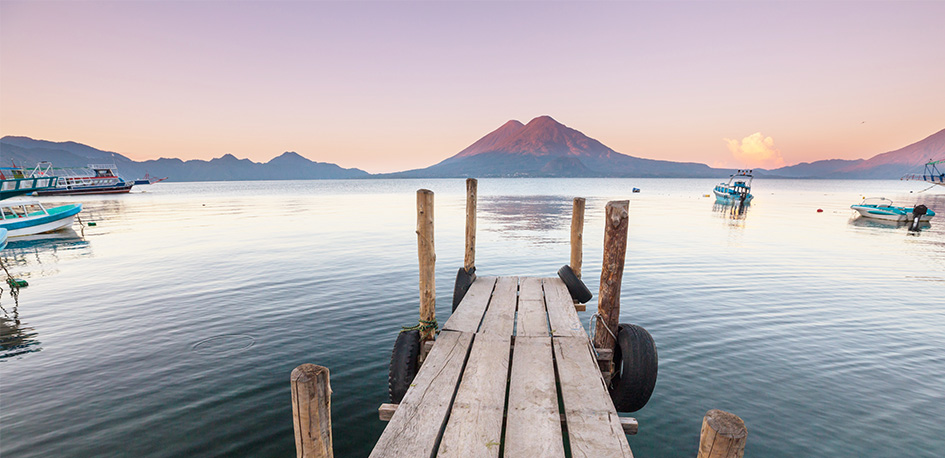 Le lac Atitlán au Guatemala