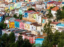 La ville de Valparaiso