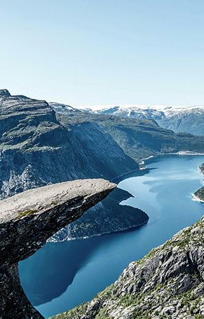 Grands espaces de Scandinavie