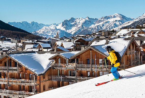 Station de ski  dans les Hautes-Alpes