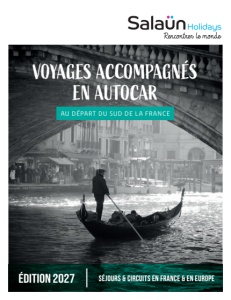 Ouvrir la brochure Voyages accompagnés au départ du sud de la France